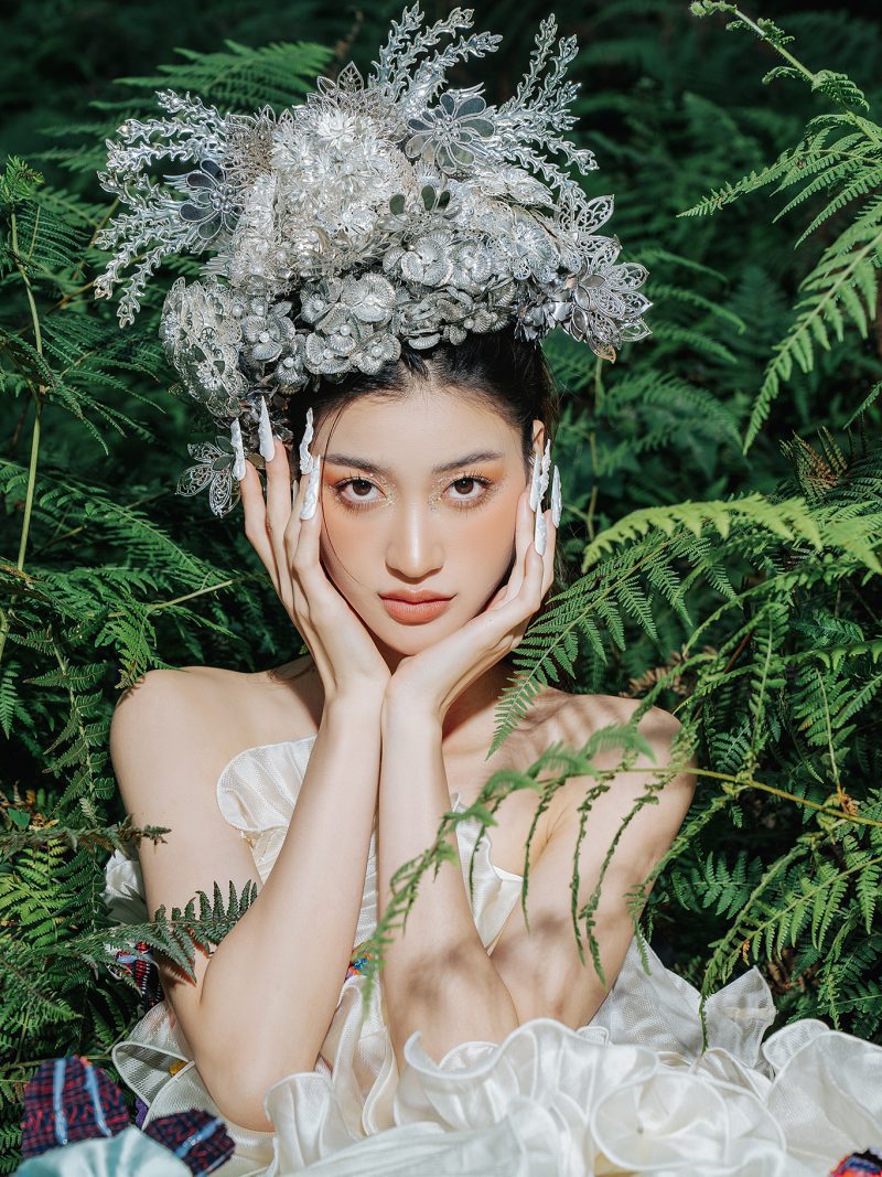 Ảnh chụp nàng thơ trong rừng – Vẻ đẹp huyền bí giữa thiên nhiên